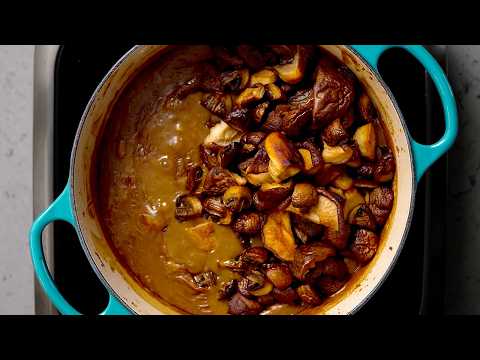 Mushroom Gumbo with Extra Dark Roux