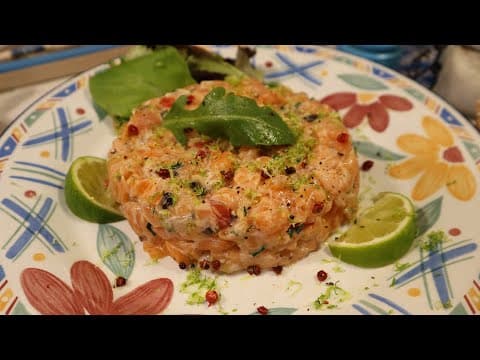 Normandy Salmon Tartare