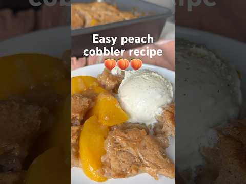 Easy Peach Cobbler