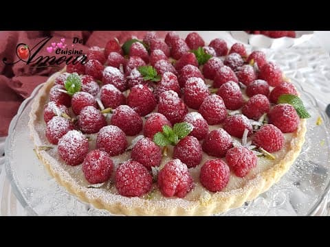 Tarte aux framboises, crème de pistache et ganache chocolat blanc - French Dessert Tarte aux framboises, crème de pistache et ganache chocolat blanc - Delicious French dessert with medium difficulty. Perfect recipe converted from YouTube video to PDF format.