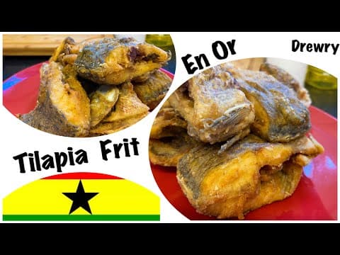 Fried Tilapia in African-Style Seasoned Flour - West Africa Main Course Fried Tilapia in African-Style Seasoned Flour - Delicious West Africa main course with easy difficulty. Perfect recipe converted from YouTube video to PDF format.