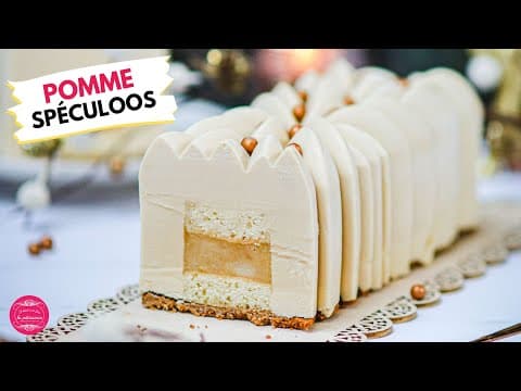 Apple Speculoos Yule Log - French Dessert Apple Speculoos Yule Log - Delicious French dessert with medium difficulty. Perfect recipe converted from YouTube video to PDF format.