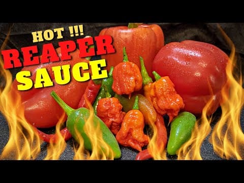 How To Make The WORLD'S HOTTEST HOT Sauce!