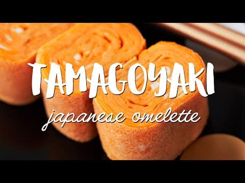 EASY Japanese Rolled Omelet (Tamagoyaki)