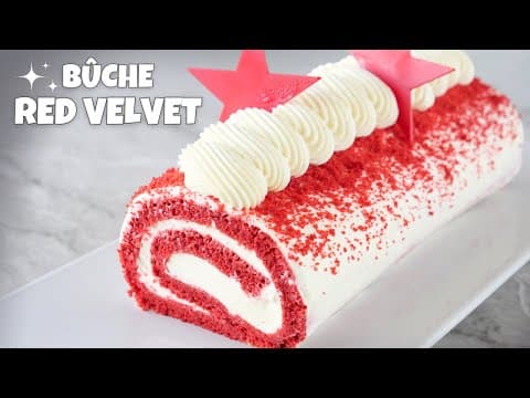 Red Chocolate Yule Log with Vanilla - French Dessert Red Chocolate Yule Log with Vanilla - Delicious French dessert with medium difficulty. Perfect recipe converted from YouTube video to PDF format.