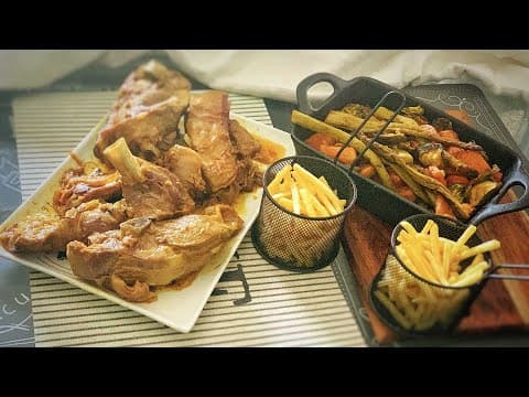 Moist Lamb Shoulder in Pressure Cooker with Roasted Vegetables - French Main Course Moist Lamb Shoulder in Pressure Cooker with Roasted Vegetables - Delicious French main course with medium difficulty. Perfect recipe converted from YouTube video to PDF format.