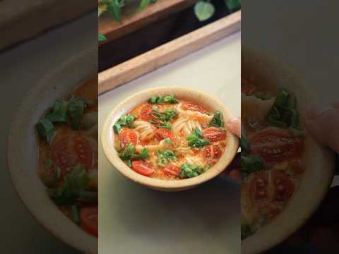 Tomato Egg Drop Soup with Dumplings - Chinese Soup Tomato Egg Drop Soup with Dumplings - Delicious Chinese soup with easy difficulty. Perfect recipe converted from YouTube video to PDF format.