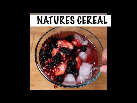 How To Make The Viral Natures Cereal - The FoodSpot
