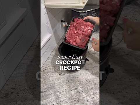 SUPER EASY CROCKPOT MEAL - Easy Weeknight Dinner