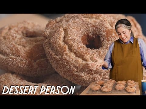 Apple Cider Doughnuts - American Dessert Apple Cider Doughnuts - Delicious American dessert with medium difficulty. Perfect recipe converted from YouTube video to PDF format.