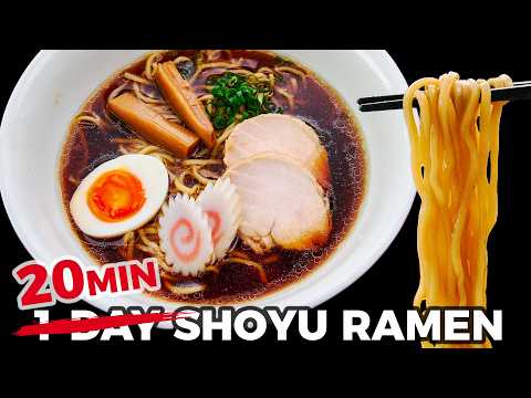20-Minute Shoyu Ramen