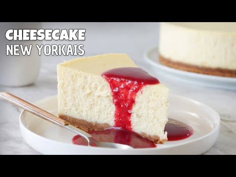 Cheesecake New Yorkais au citron
