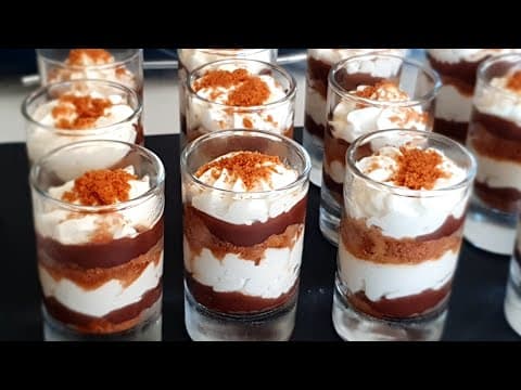 Speculoos Verrines with Mascarpone Cream
