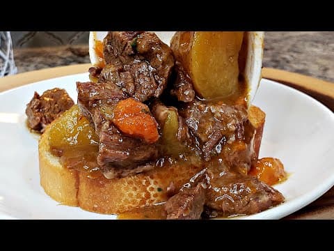 Instant Pot Beef Stew - American Main Course Instant Pot Beef Stew - Delicious American main course with easy difficulty. Perfect recipe converted from YouTube video to PDF format.