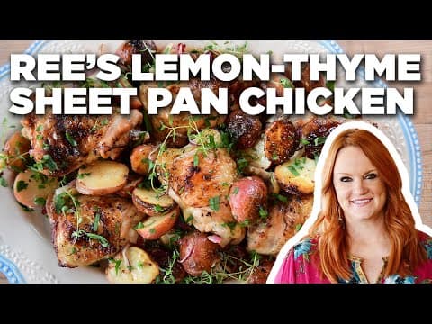 Ree Drummond's Lemon-Thyme Sheet Pan Chicken and Potatoes