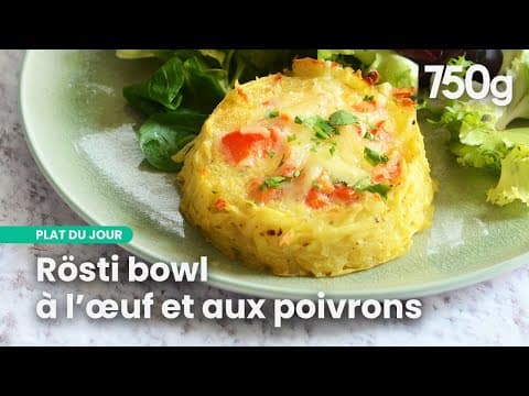 Potato Rösti Bowls, Stuffed with Peppers and Eggs - Swiss Main Course Potato Rösti Bowls, Stuffed with Peppers and Eggs - Delicious Swiss main course with medium difficulty. Perfect recipe converted from YouTube video to PDF format.