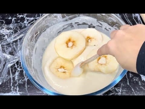 Beignets aux pommes express