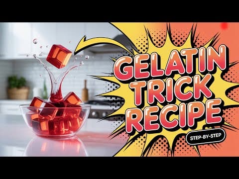 Gelatin Satiety Snack (Hunger‑Control Gelatin Mix)