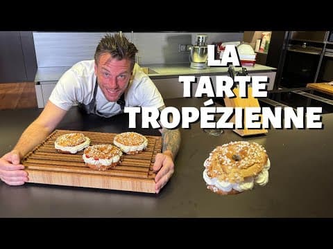 Bagels tropéens à la crème diplomate