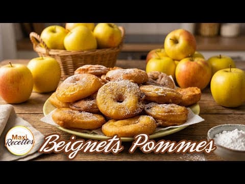 Beignets aux Pommes Recette Facile et Rapide