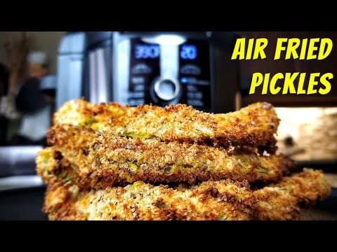 Air Fried Pickles Recipe