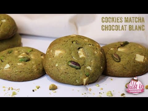 Matcha White Chocolate Cookies - French Dessert Matcha White Chocolate Cookies - Delicious French dessert with easy difficulty. Perfect recipe converted from YouTube video to PDF format.