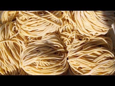 Homemade Fresh Egg Noodles