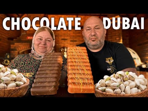 The Recipe For The Popular Dubai Chocolate!