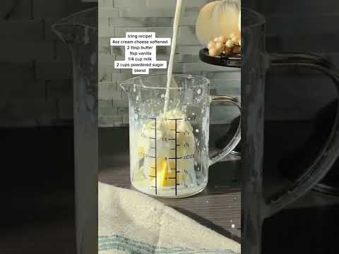 The best cinnamon buns icing you will have