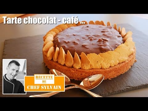 Tarte chocolat café