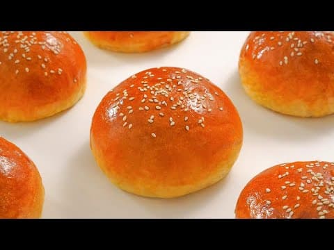 How to make Super SOFT and FLUFFY Brioche Buns. The BEST Homemade Brioche Buns! Recipe - American | Medium | Serves 8 How to make Super SOFT and FLUFFY Brioche Buns. The BEST Homemade Brioche Buns! - American recipe that serves 8 people. A medium difficulty cooking recipe converted from YouTube video with complete ingredients and step-by-step instructions.