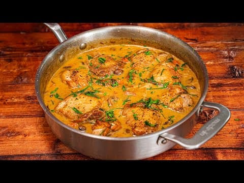 Chicken Fricassée