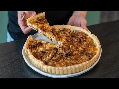 Tarte à l'oignon à l'ancienne