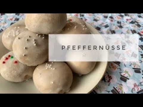 Pfeffernüsse Spiced & Iced Cookies