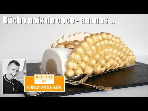 Log de coco-ananas - French Dessert Log de coco-ananas - Delicious French dessert with hard difficulty. Perfect recipe converted from YouTube video to PDF format.
