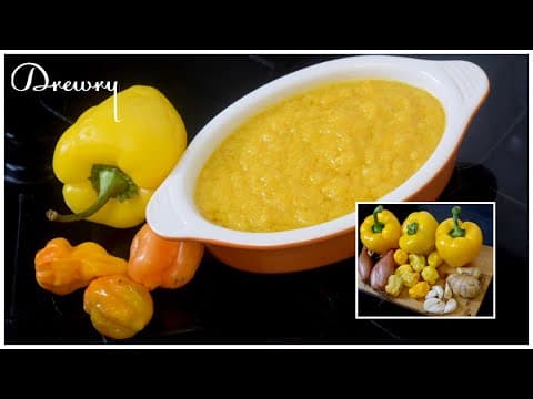 African Yellow Chili Sauce