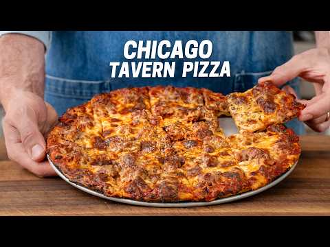 Chicago Thin Crust Pizza - American Main Course Chicago Thin Crust Pizza - Delicious American main course with medium difficulty. Perfect recipe converted from YouTube video to PDF format.
