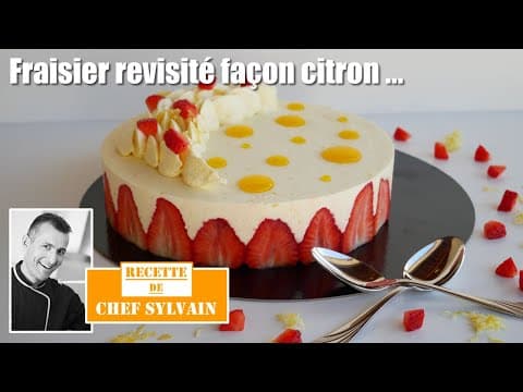 Revisited strawberry cake with lemon mousseline - French Dessert Revisited strawberry cake with lemon mousseline - Delicious French dessert with medium difficulty. Perfect recipe converted from YouTube video to PDF format.