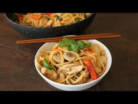 Chinese Chicken Spaghetti