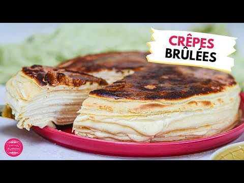 Burnt Crepes with Diplomat Cream - French Dessert Burnt Crepes with Diplomat Cream - Delicious French dessert with medium difficulty. Perfect recipe converted from YouTube video to PDF format.