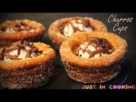Churoscops with coconut sorbet - International Dessert Churoscops with coconut sorbet - Delicious International dessert with medium difficulty. Perfect recipe converted from YouTube video to PDF format.