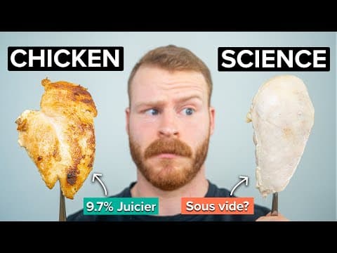 Perfect Chicken Breast at home (According to Food Science)