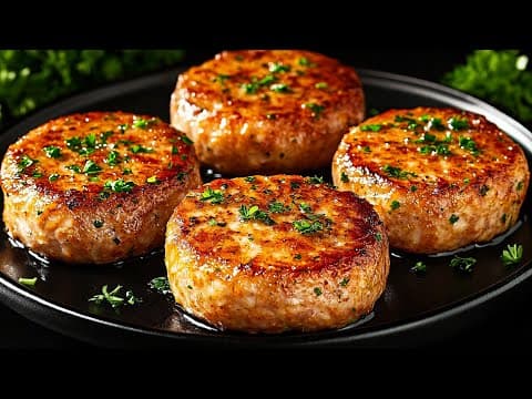 Crispy Tuna‑Stuffed Potato Cakes with Creamy Dill Sauce