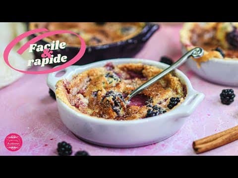 Blackberry Gratin with Two Creams