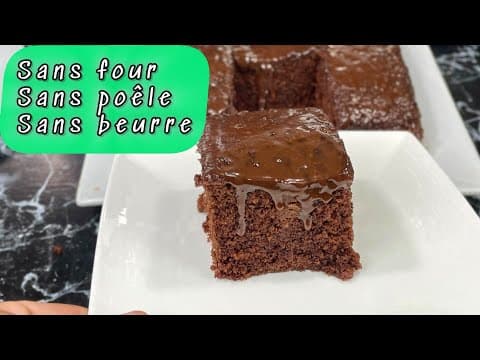 Ultra Moist Chocolate Cake No Oven
