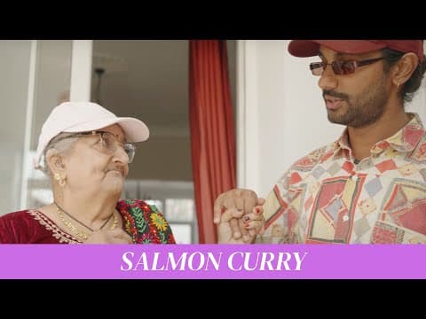 Punjabi-Style Salmon Curry with Rice