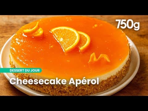 No-Bake Cheesecake with Aperol Spritz Flavor - Italian Dessert No-Bake Cheesecake with Aperol Spritz Flavor - Delicious Italian dessert with medium difficulty. Perfect recipe converted from YouTube video to PDF format.