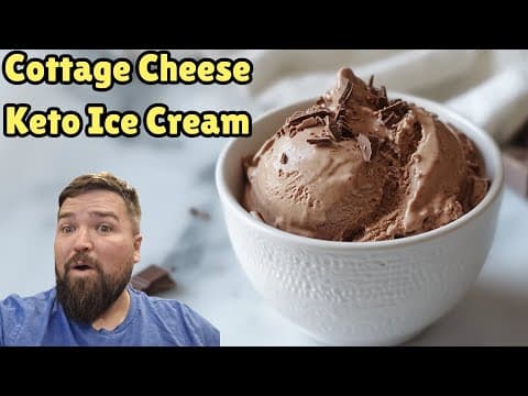 Super Easy No-Churn Cottage Cheese Keto Ice Cream