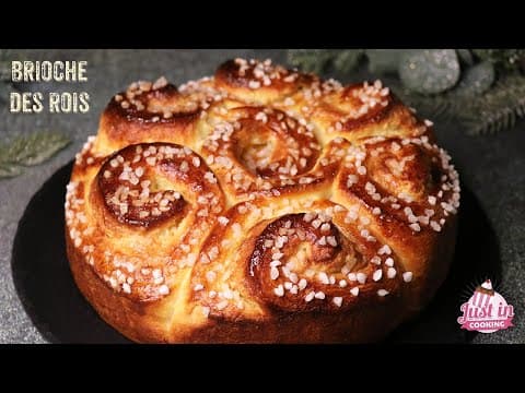 Brioche des rois à la crème d'amande - French Breakfast Brioche des rois à la crème d'amande - Delicious French breakfast with medium difficulty. Perfect recipe converted from YouTube video to PDF format.