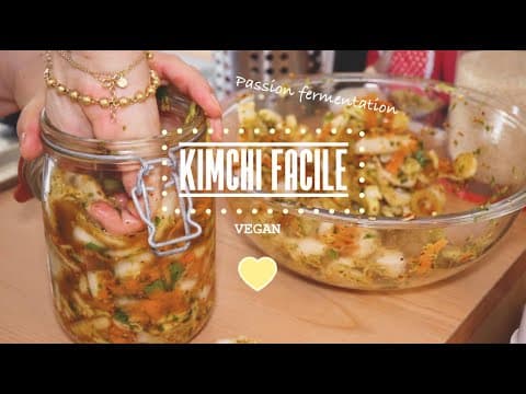 Kimchi maison simplifié